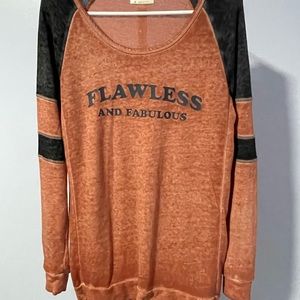 Women’s Size Medium Long-Sleeve Bobbie Brooks Lightweight Jersey Style Shirt